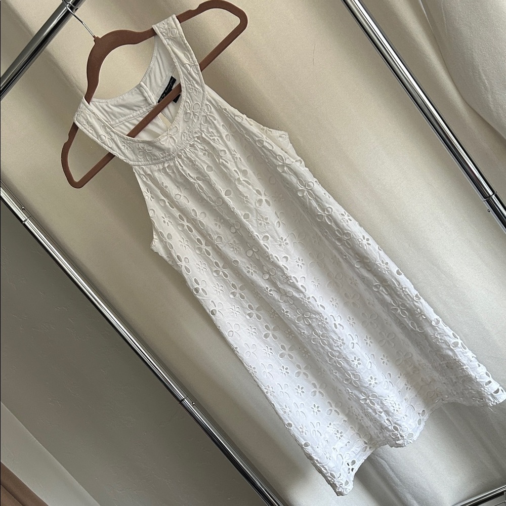 City Triangles Vintage White Floral Dress